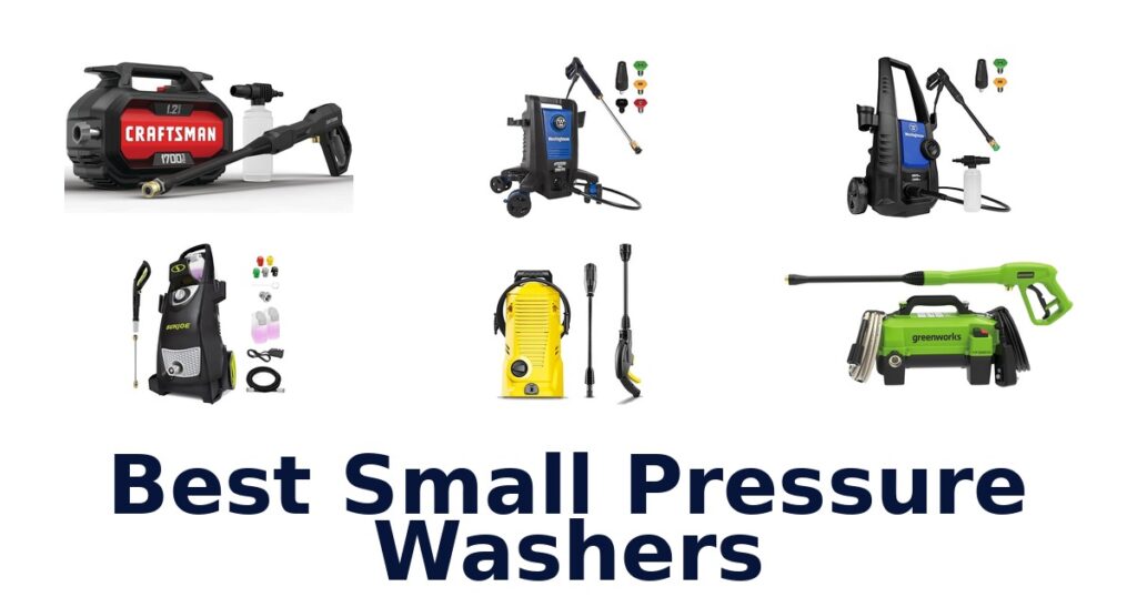 best small pressure washers