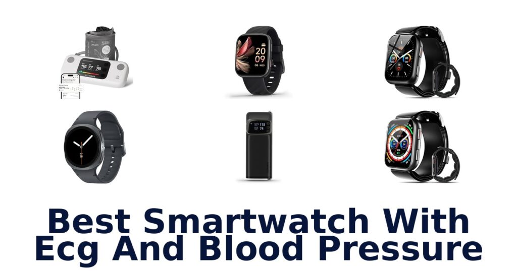best smartwatch with ecg and blood pressure