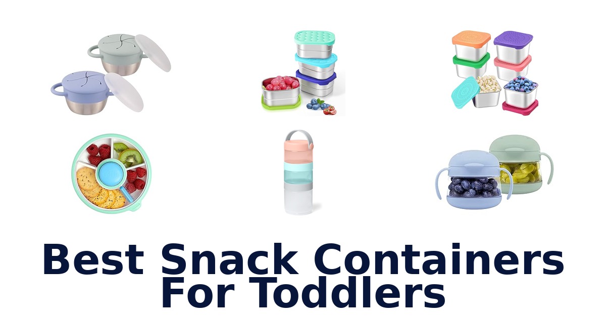 best snack containers for toddlers