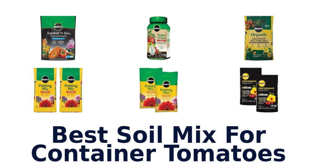 best soil mix for container tomatoes