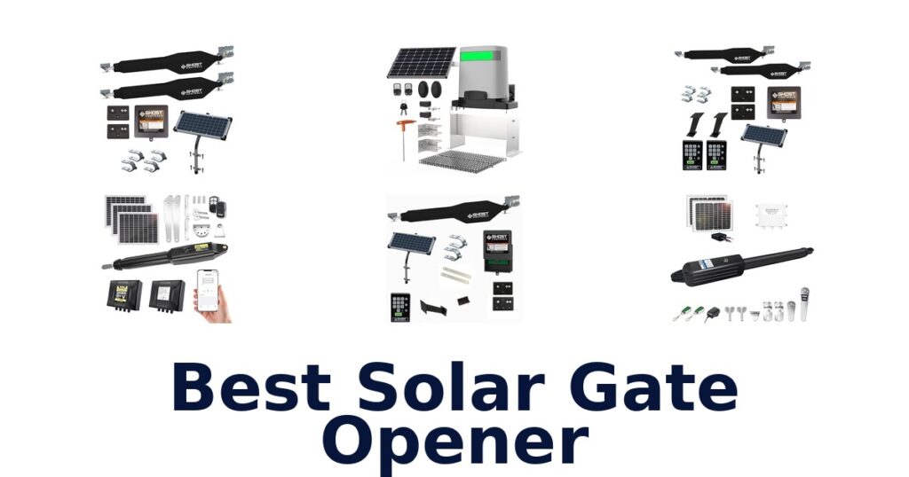 best solar gate opener