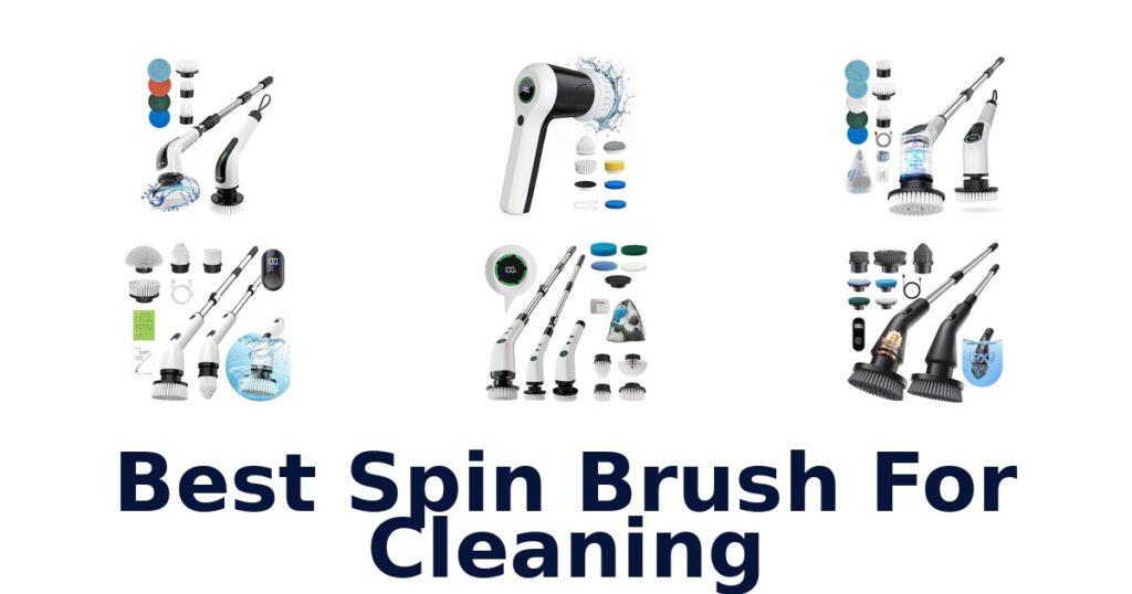 best spin brush for cleaning