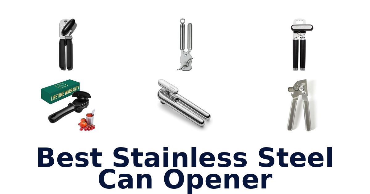 best stainless steel can opener