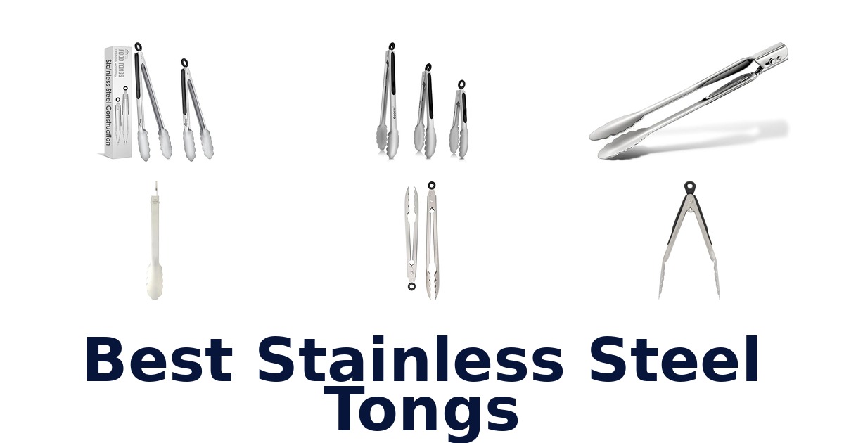 best stainless steel tongs
