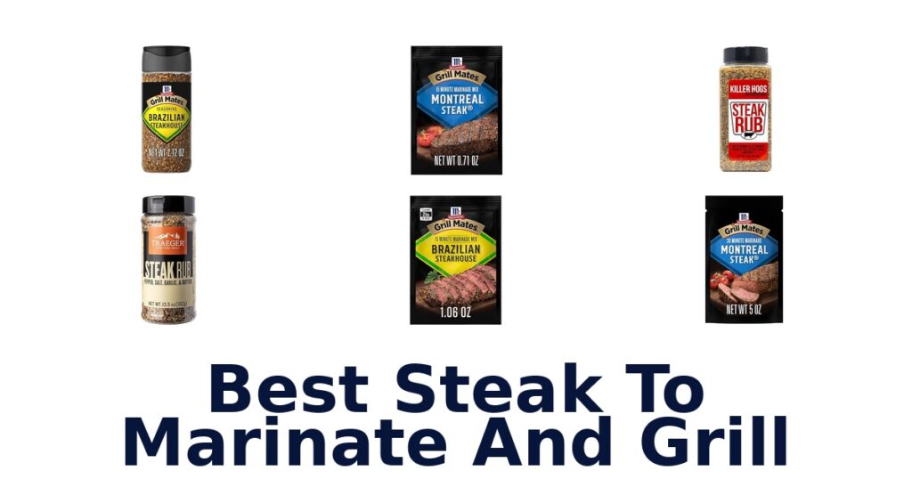 best steak to marinate and grill