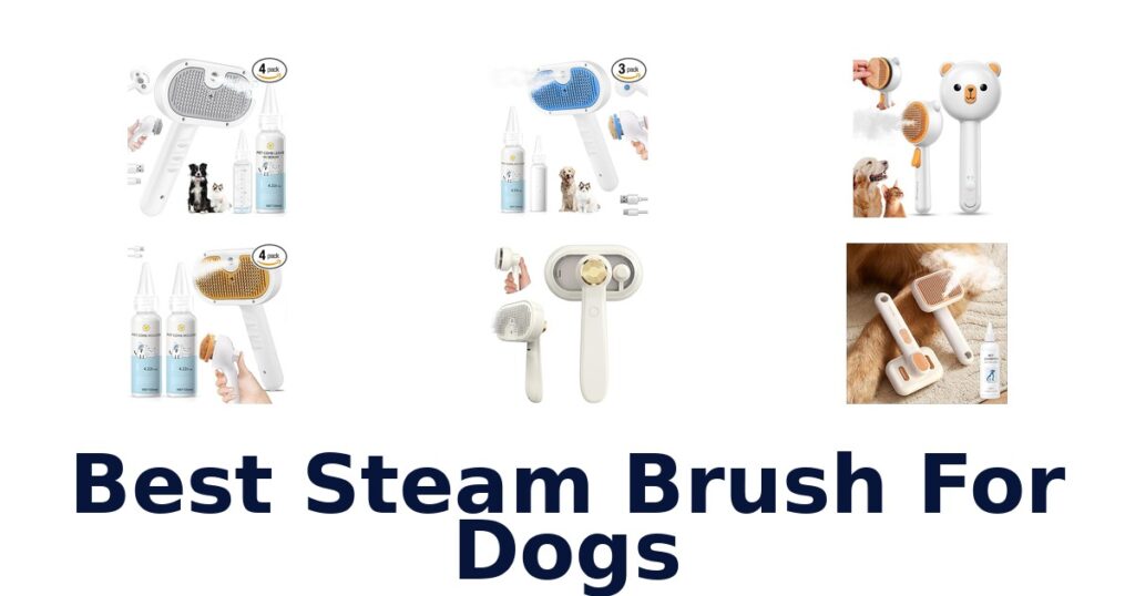 best steam brush for dogs