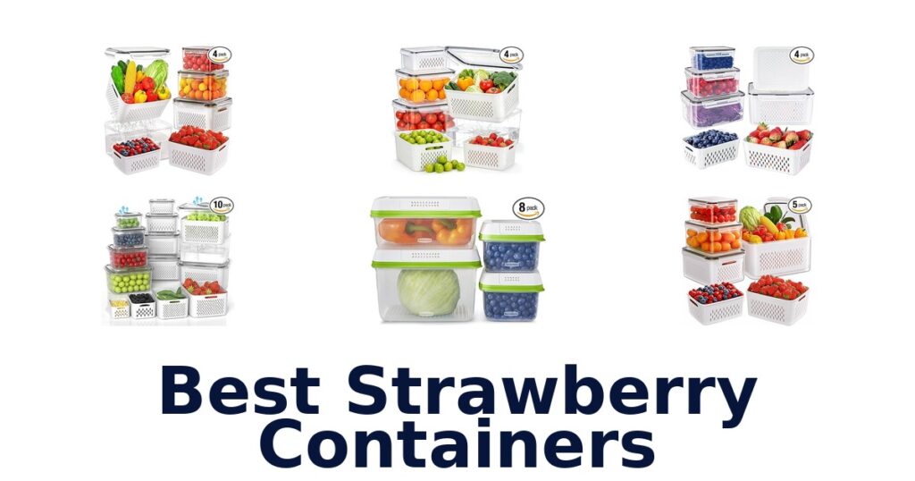 Best Strawberry Containers: Top 10 Picks best strawberry containers