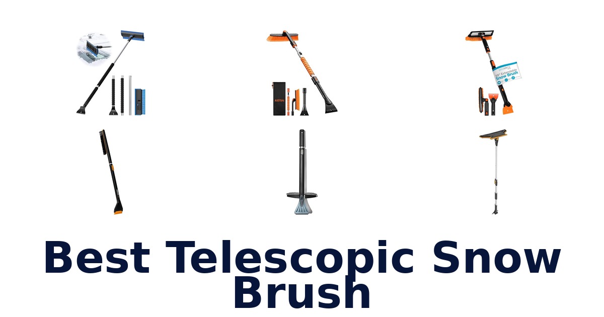 best telescopic snow brush