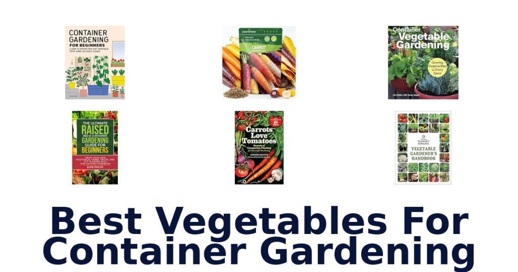 BEST Container Veggies: 10 Top Picks for Your Balcony best vegetables for container gardening