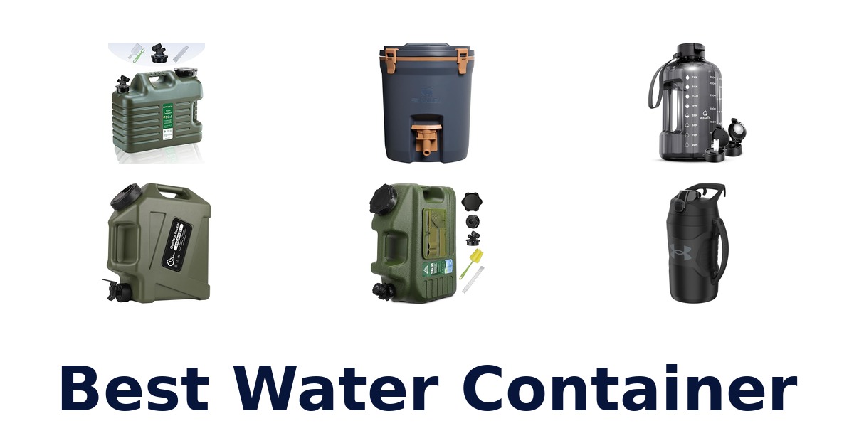best water container