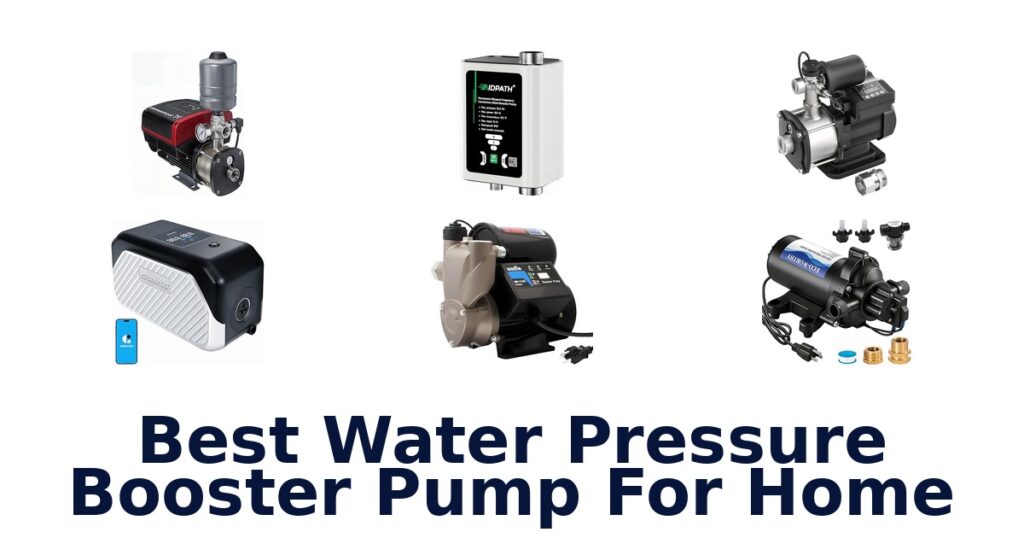 best water pressure booster pump for home