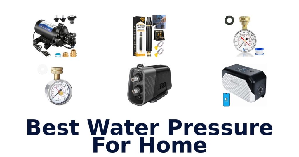 best water pressure for home