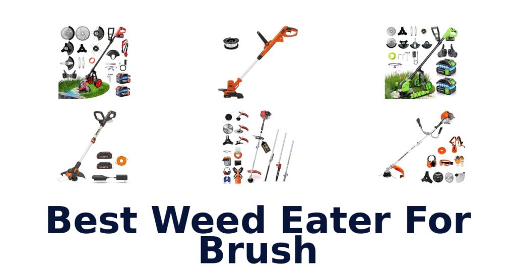best weed eater for brush