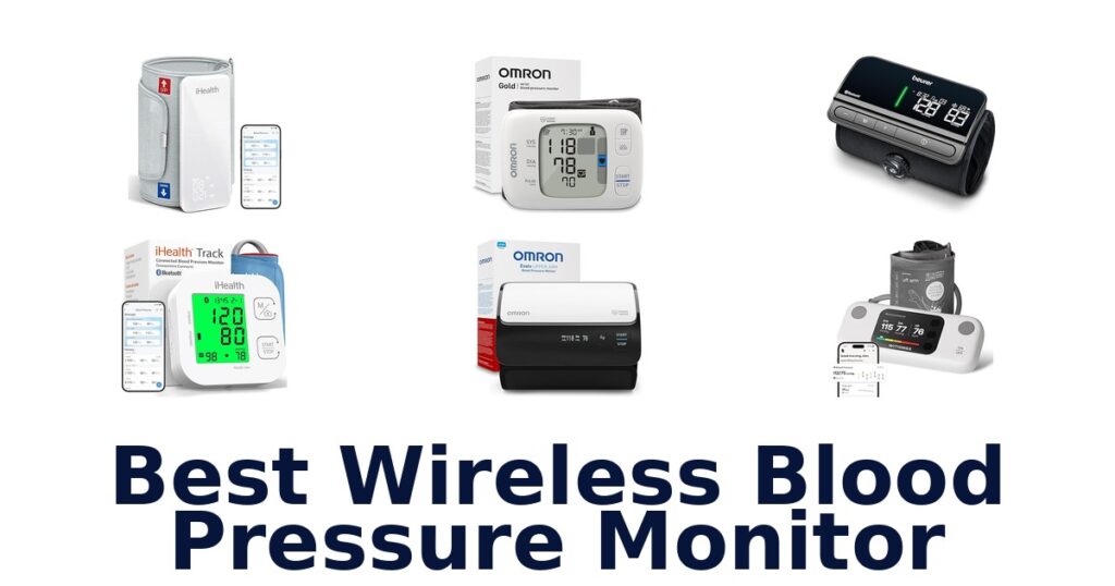 BEST Wireless Blood Pressure Monitors: Top 10 Picks best wireless blood pressure monitor