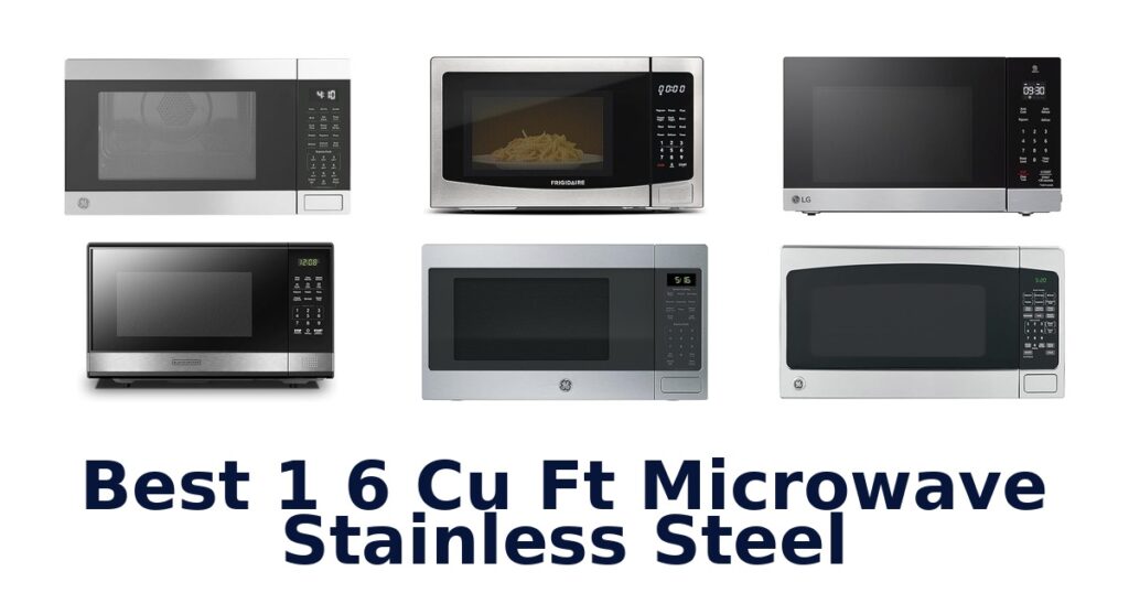 best 1 6 cu ft microwave stainless steel