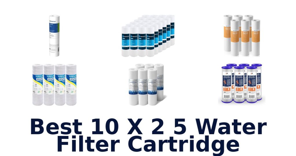 best 10 x 2 5 water filter cartridge