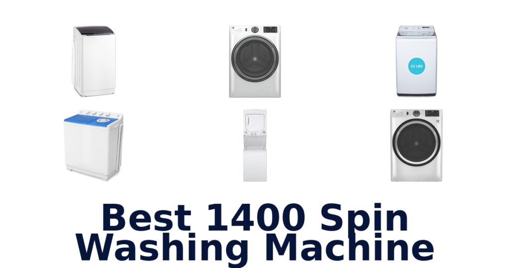 best 1400 spin washing machine