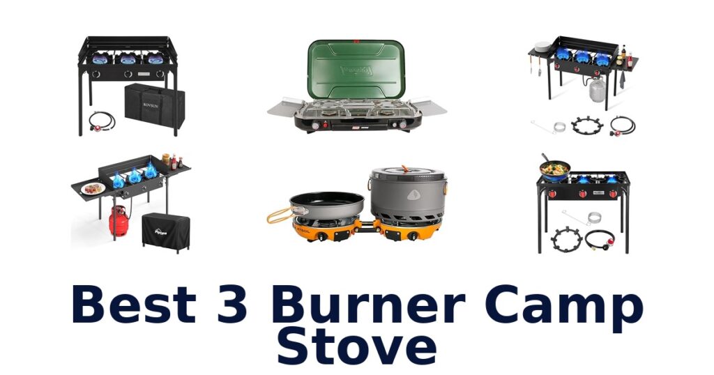 best 3 burner camp stove