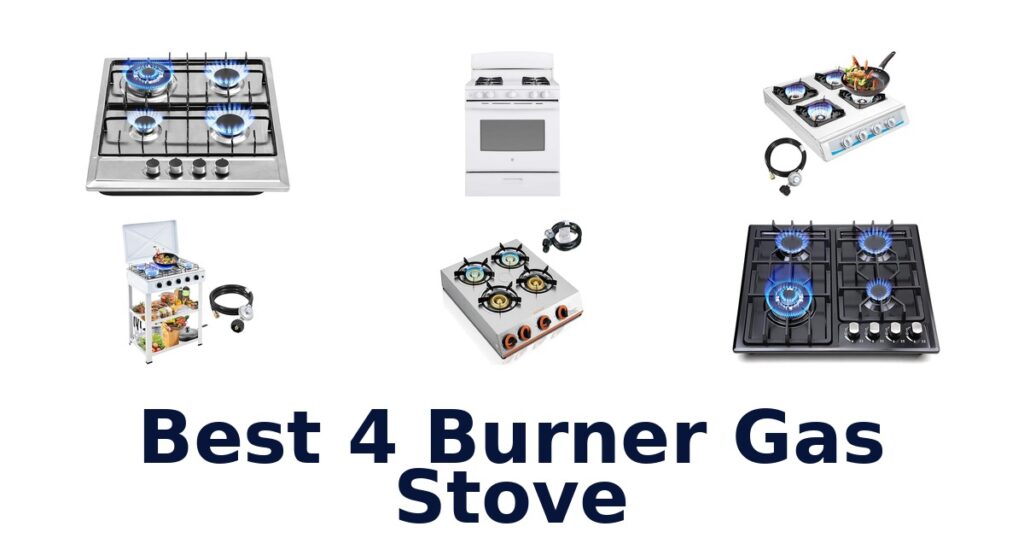 best 4 burner gas stove