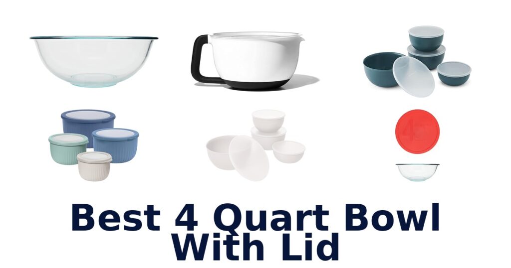 Best 4 Quart Bowls with Lids: Top 10 Picks best 4 quart bowl with lid