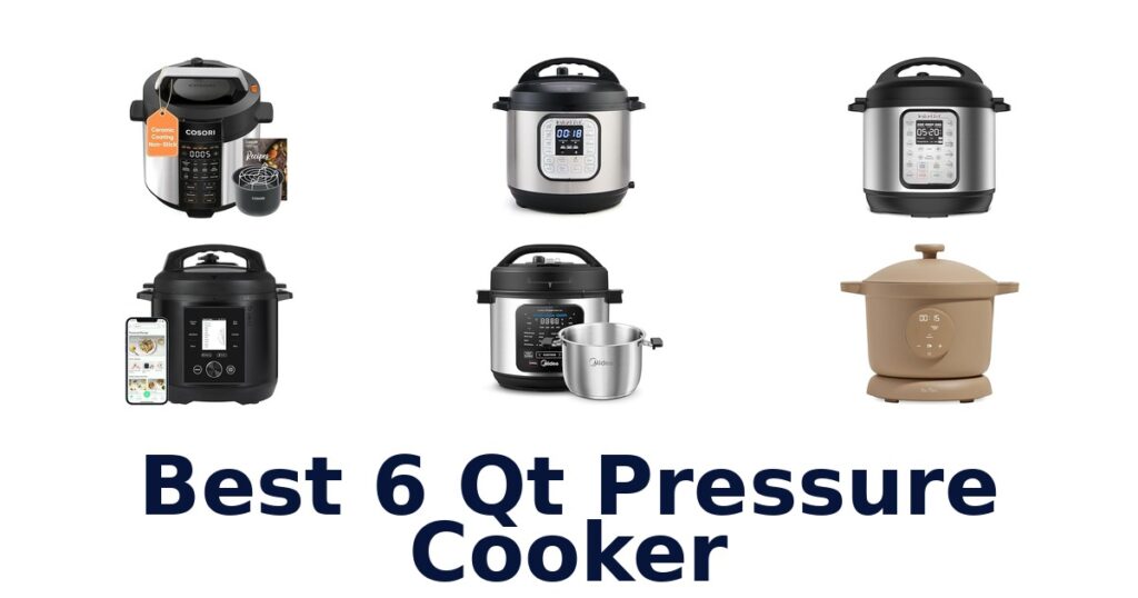 best 6 qt pressure cooker