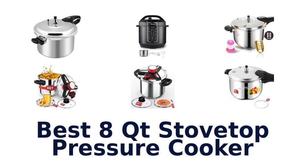best 8 qt stovetop pressure cooker