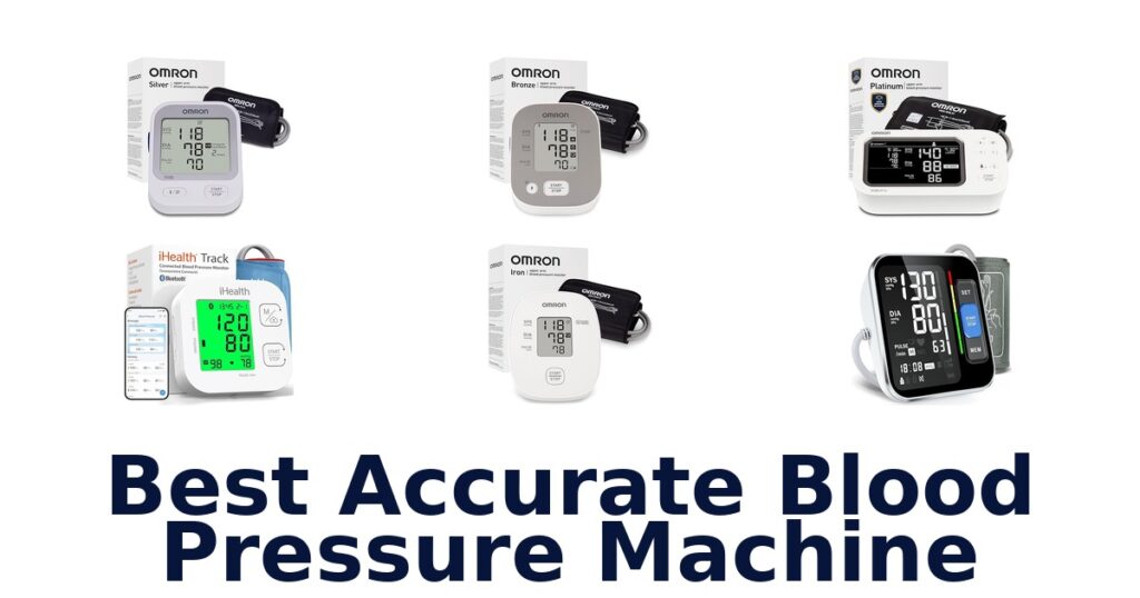 BEST Accurate Blood Pressure Machines: Top 10 Picks best accurate blood pressure machine