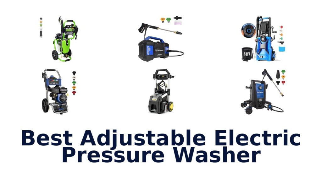best adjustable electric pressure washer