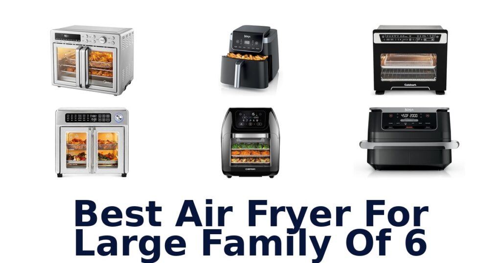 BEST Air Fryers for Large Family Meals best air fryer for large family of 6