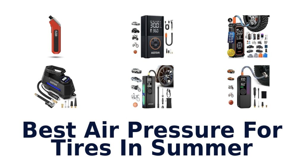 best air pressure for tires in summer