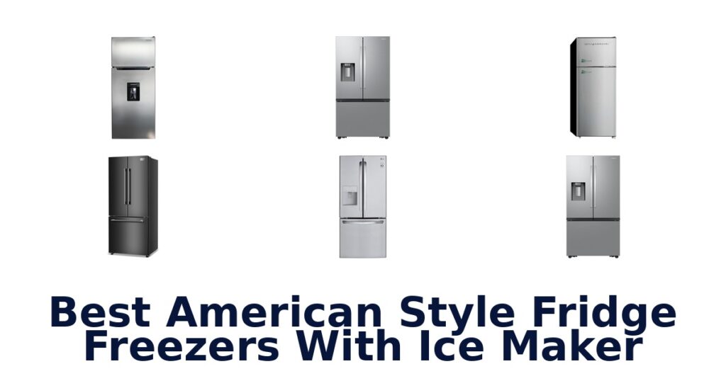 best american style fridge freezers with ice maker