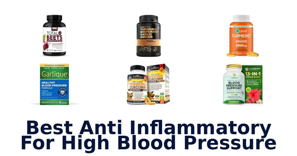 BEST Anti Inflammatory for High Blood Pressure: Top 10 Picks best anti inflammatory for high blood pressure