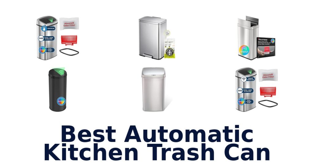 Best Automatic Kitchen Trash Cans: Top 10 Picks! best automatic kitchen trash can