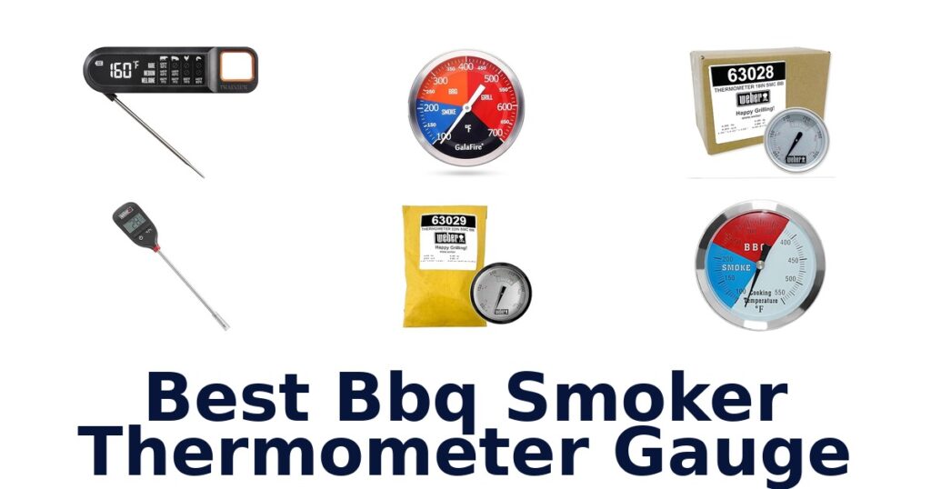 best bbq smoker thermometer gauge