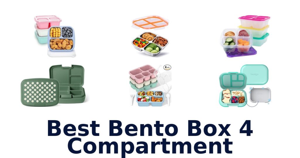 Best 4 Compartment Bento Boxes: Top 10 Picks best bento box 4 compartment