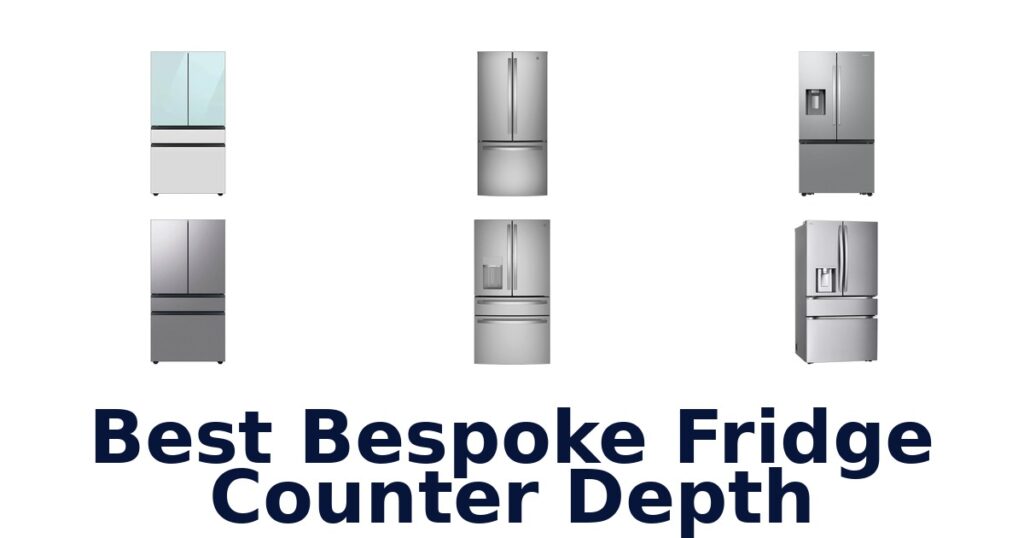 best bespoke fridge counter depth