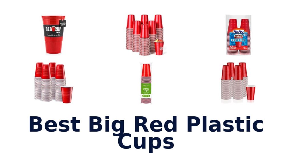 Best Big Red Plastic Cups: Top 10 Picks best big red plastic cups