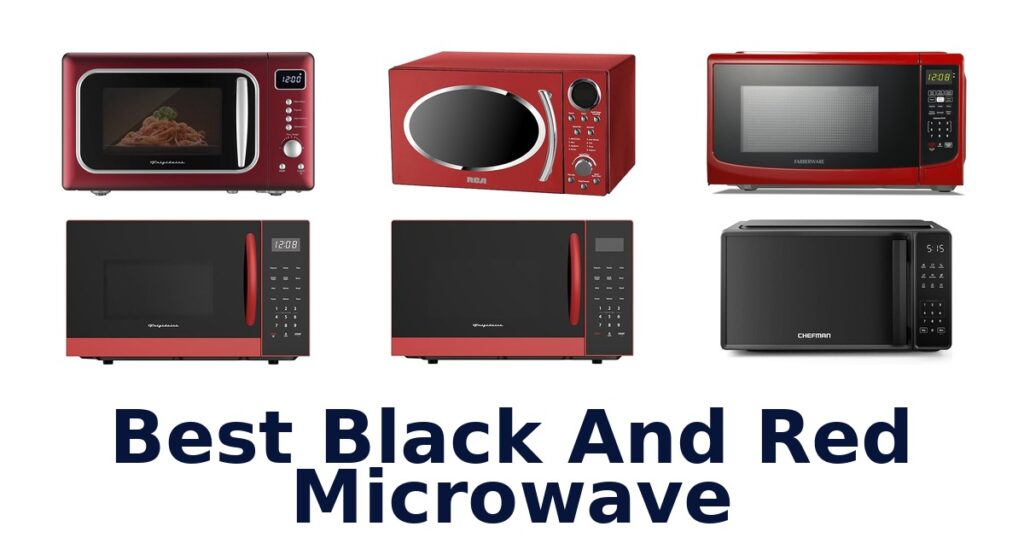 best black and red microwave