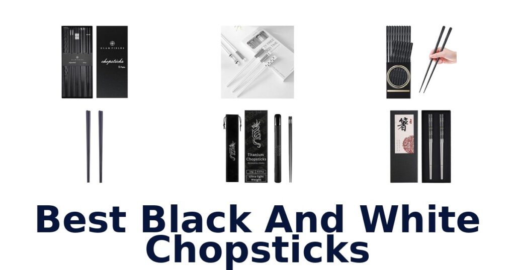 best black and white chopsticks