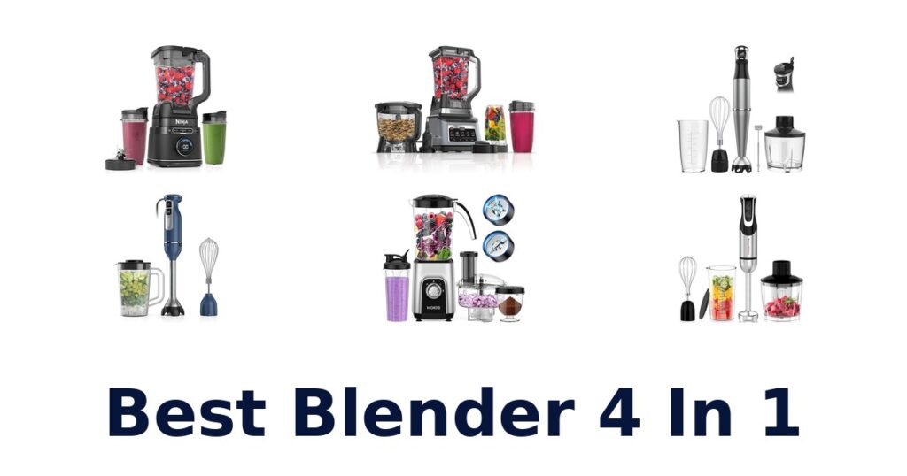 BEST 4-in-1 Blender Top 10 Picks 2026 best blender 4 in 1