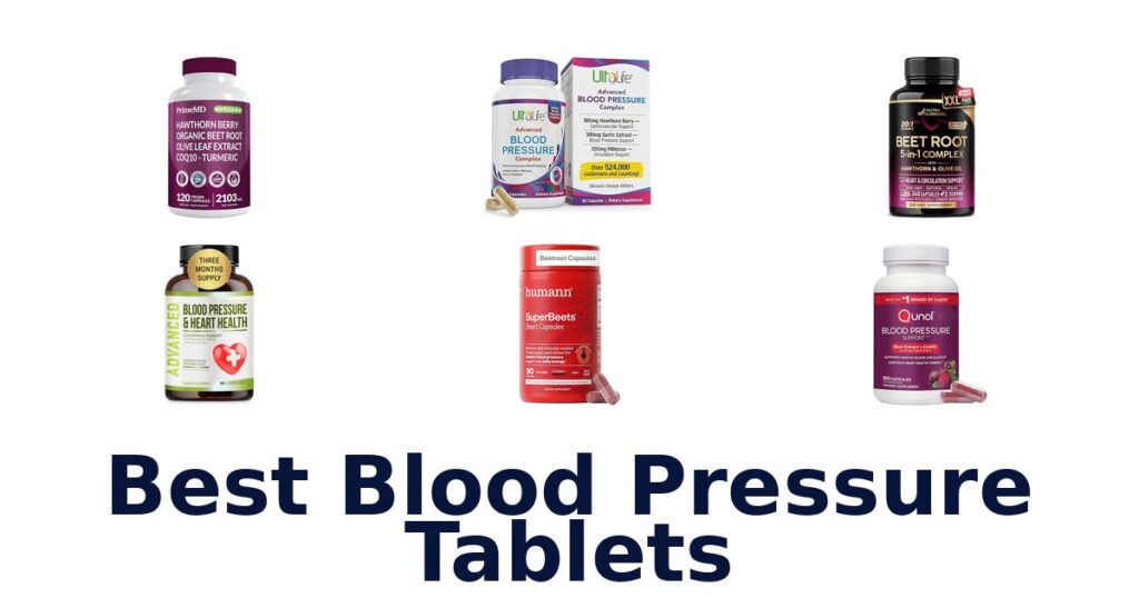 Best Blood Pressure Pills: Top 10 Options best blood pressure tablets