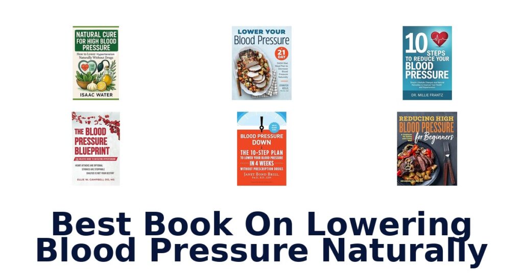 Best Books for Lowering Blood Pressure Naturally best book on lowering blood pressure naturally