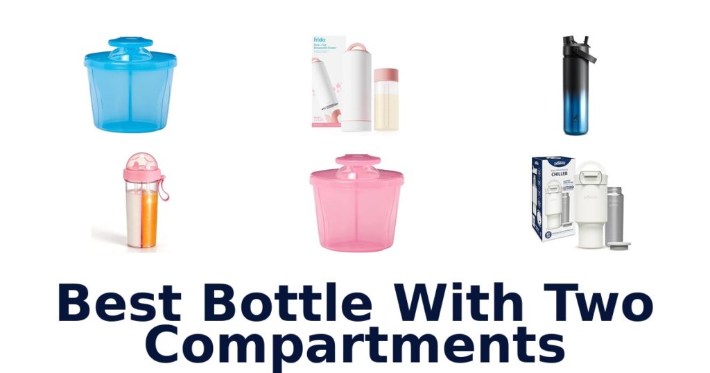 best bottle with two compartments