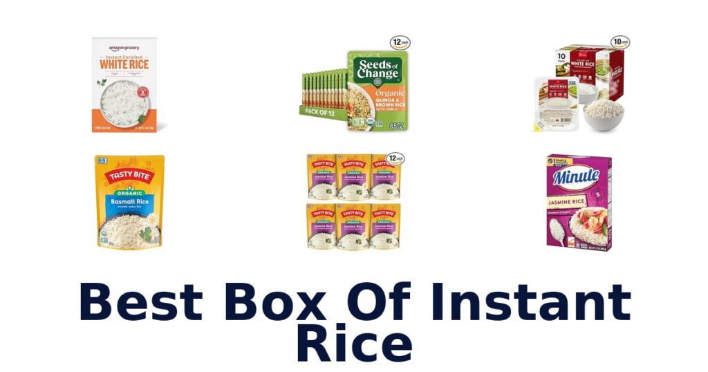 Best Box Instant Rice: Top 10 Picks best box of instant rice
