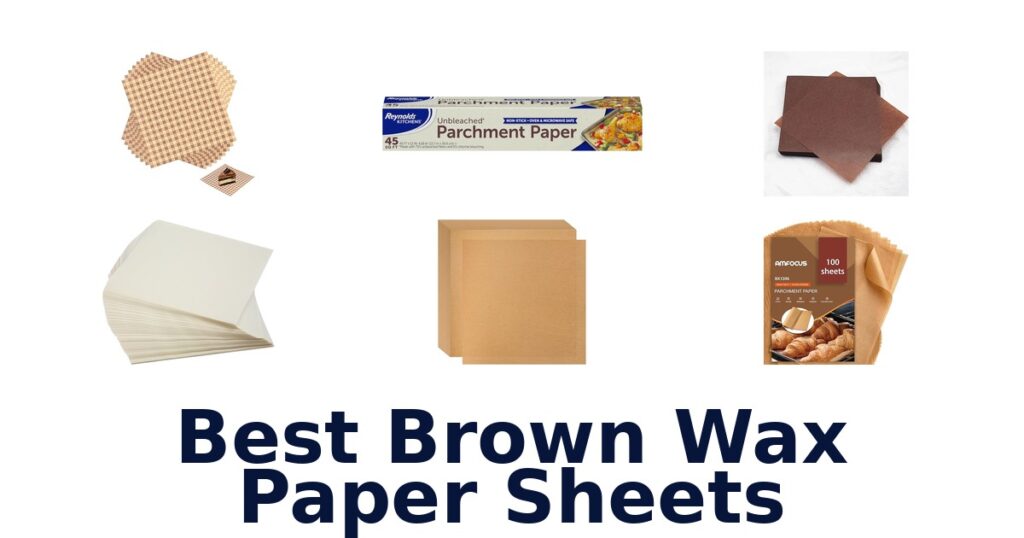 best brown wax paper sheets