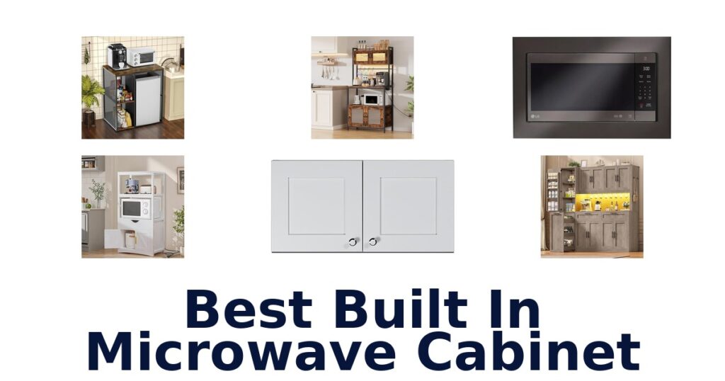 best built in microwave cabinet