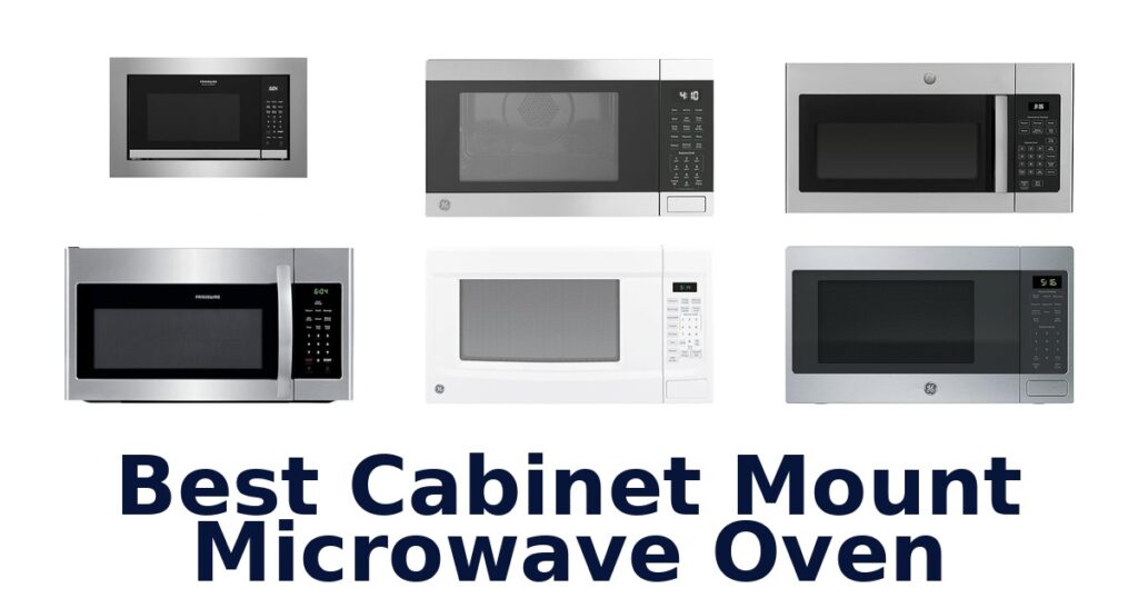 best cabinet mount microwave oven