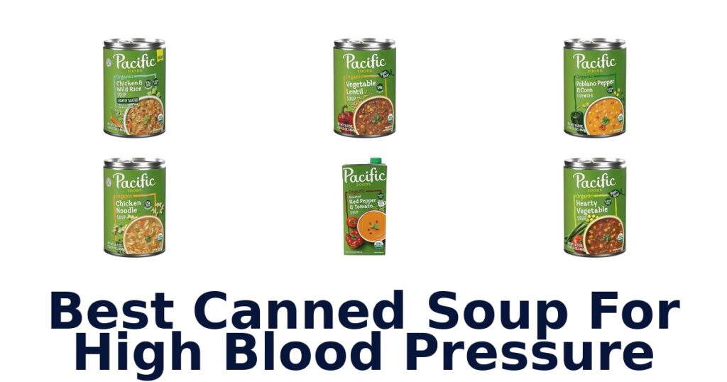 best canned soup for high blood pressure