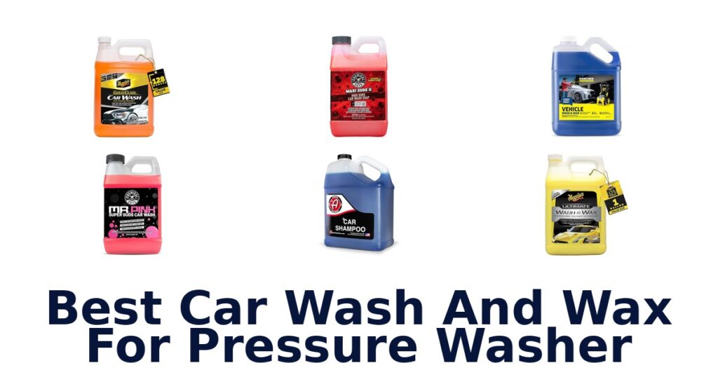 Best Car Wash & Wax for Pressure Washers: Top 10 Picks best car wash and wax for pressure washer
