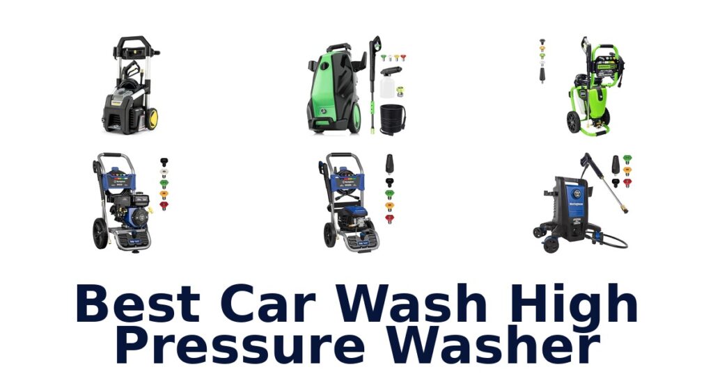 best car wash high pressure washer